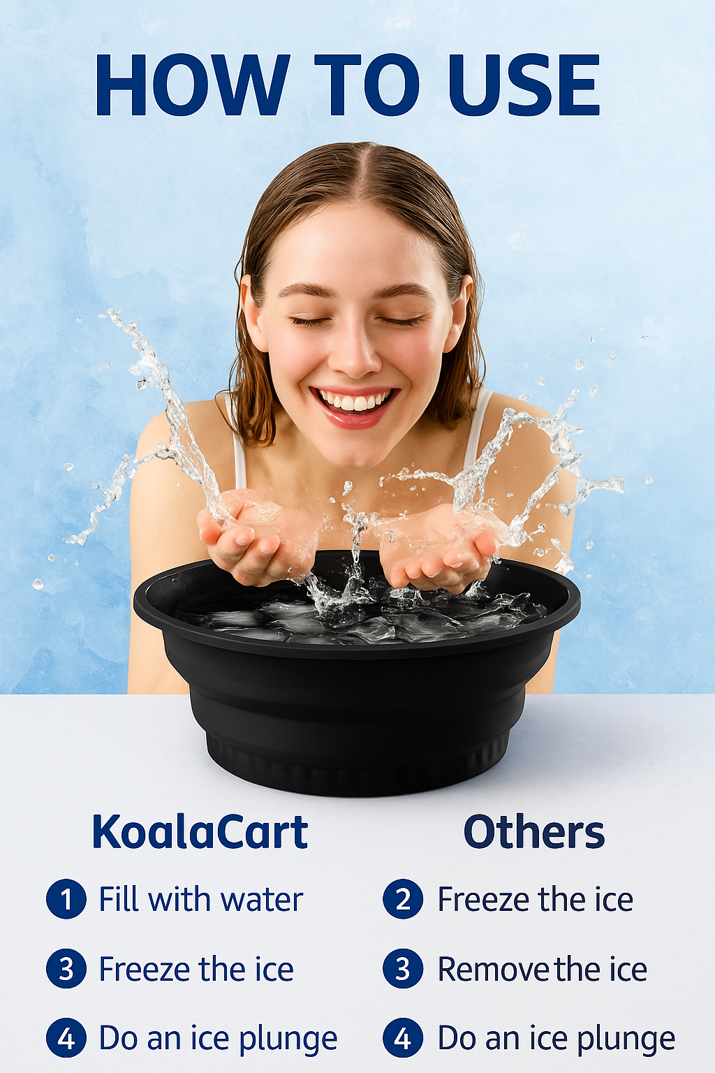 KoalaCart™ Facial Ice Bath Bowl - 50% OFF Today Only